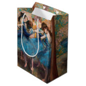 Sac Cadeau Moyen Edgar Degas - Danseurs en bleu (Dos Angle)