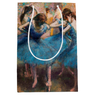 Sac Cadeau Moyen Edgar Degas - Danseuses en bleu