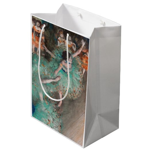 Sac Cadeau Moyen Edgar Degas - Swaying Dancer / Danseuse en vert (Dos Angle)
