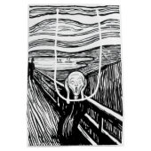 Sac Cadeau Moyen Edvard Munch - La lithographie de cri (Dos)