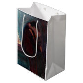 Sac Cadeau Moyen Edvard Munch - Le baiser (Devant Angle)