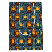 Sac Cadeau Moyen Eid & Ramadan Lanterns Seamless Pattern with Moon (Dos)