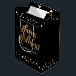 Sac Cadeau Moyen "Elégant Celebration" - Fête d'entreprise<br><div class="desc">Présentant "Elegant Celebration", une série de sacs-cadeaux personnalisés conçus pour ajouter une touche sophistiquée à la fête de Noël de votre entreprise. Ces sacs sont parfaits pour présenter des cadeaux aux clients, aux employés, aux amis et à la famille, en présentant un mélange d'élégance et de joie festive. Chaque sac...</div>