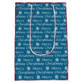 Sac Cadeau Moyen Élégant Fa de Noël Moderne La La La (Dos)