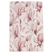 Sac Cadeau Moyen Élégant Magnolia (Dos)