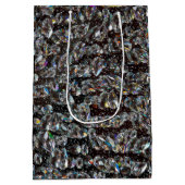 Sac Cadeau Moyen Élégant Parties scintillant de diamant (Dos)