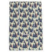 Sac Cadeau Moyen Elegant Trees (Dos)