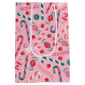 Sac Cadeau Moyen Elf Holiday Candy Motif (Dos)