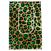 Sac Cadeau Moyen Emerald et Gold Safari Series Design 8 (Dos)