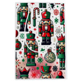 Sac Cadeau Moyen Enchanter Nutcrackers Thème de vacances Motif (Devant)