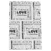 Sac Cadeau Moyen Encourager le collage de mots (Devant)