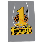 Sac Cadeau Moyen Enfant mignon 1er anniversaire (Devant)