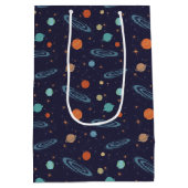Sac Cadeau Moyen Enfants Planètes Système Solaire Galaxy Étoiles Ét (Dos)