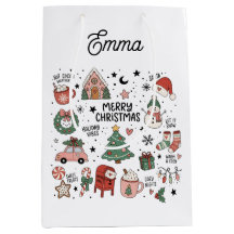 Ensemble joli Noël rétro
