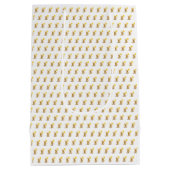 Sac Cadeau Moyen Enveloppe cadeau bébé et enfant, ours partout, (Dos)