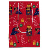 Sac Cadeau Moyen Enveloppe cadeau de noisette de chocolat (Dos)