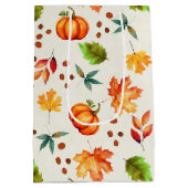 Sac Cadeau Moyen Épice d'automne (Dos)