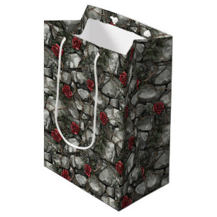 Sac Cadeau Moyen Épouse Briques Prenez Le Temps De Sentir Les Roses