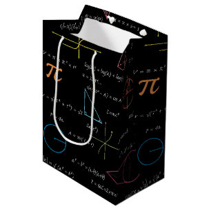 Sac Cadeau Moyen Équations mathématiques colorées Formules mathémat