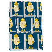 Sac Cadeau Moyen Équipe de construction (Devant)