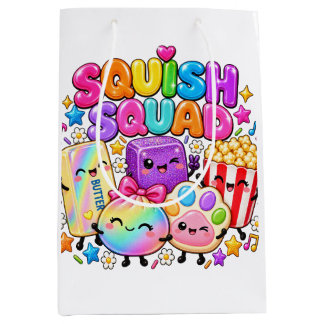 Sac Cadeau Moyen Équipe de Squish Virale Squishies Popcorn Beurre D