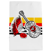 Sac Cadeau Moyen Espagnol Souvenirs Classic Stripe moyen (Devant)