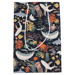Sac Cadeau Moyen Espèce marine