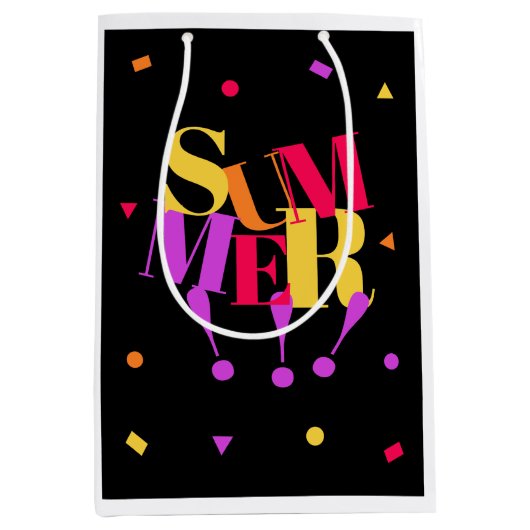 Sac Cadeau Moyen Été (Devant)