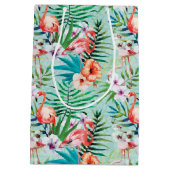 Sac Cadeau Moyen Été tropical (Dos)