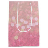 Sac Cadeau Moyen Étincelle rose (Dos)