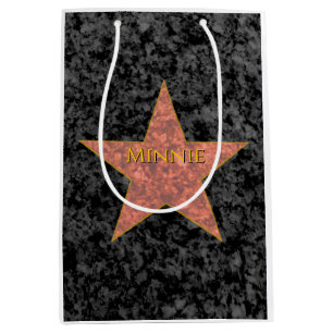 Sac Cadeau Moyen Étoile d'Hollywood Personnalisée
