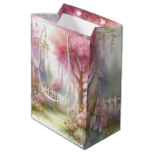 Sac Cadeau Moyen Fairy Birday Party (Dos Angle)
