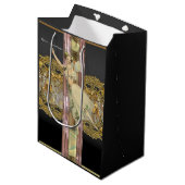 Sac Cadeau Moyen Fairy Rappel Noël (Devant Angle)