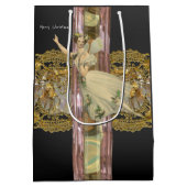 Sac Cadeau Moyen Fairy Rappel Noël (Dos)