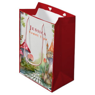 Sac Cadeau Moyen FAIRYCORE Princess Fairytale Castle Kingdom Person