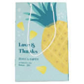 Sac Cadeau Moyen Faisons la fête comme un ananas (Devant)