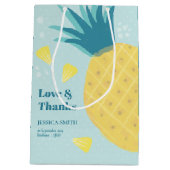 Sac Cadeau Moyen Faisons la fête comme un ananas (Dos)