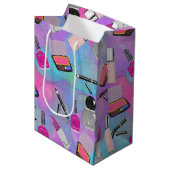 Sac Cadeau Moyen Faisons le maquillage (Devant Angle)