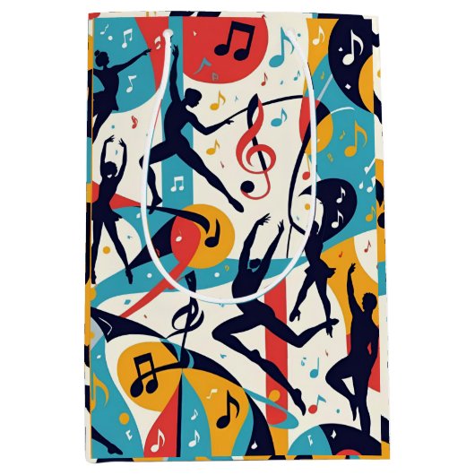 Sac Cadeau Moyen Faites la ZiggZagg - Papier cadeau (Devant)