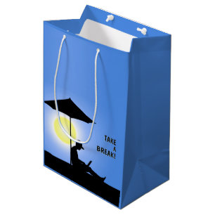 Sac Cadeau Moyen "Faites une pause !"