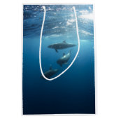 Sac Cadeau Moyen Famille de dauphin (Devant)