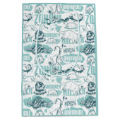 Sac Cadeau Moyen Fantastic Beasts Motif bleu (Devant)