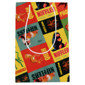 Sac Cadeau Moyen Fantastic Beasts Motif Vintage (Devant)