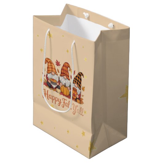 Sac Cadeau Moyen Fantôme Mignon Épouvantable (Devant Angle)