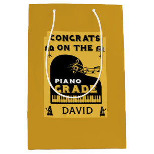 Sac Cadeau Moyen Félicitations Piano Music Exam