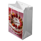 Sac Cadeau Moyen Feliz cumpleaños (Devant Angle)