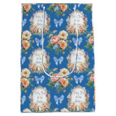 Sac Cadeau Moyen Feliz Dia De Las Madres Azul Ceruleo (Dos)