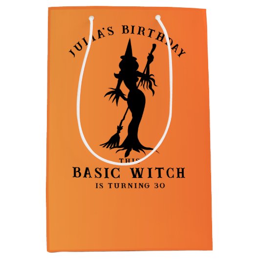 Sac Cadeau Moyen Femmes sorcières de base Halloween gothique modern (Devant)