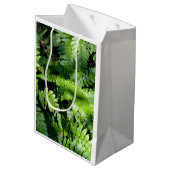 Sac Cadeau Moyen Fermes vertes du printemps (Dos Angle)