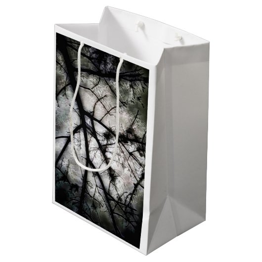 Sac Cadeau Moyen Fermeture (Dos Angle)